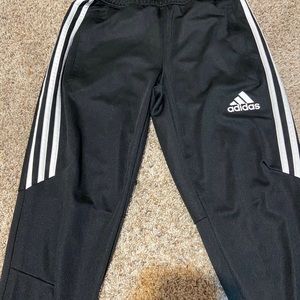 black addidas dri fit sweats